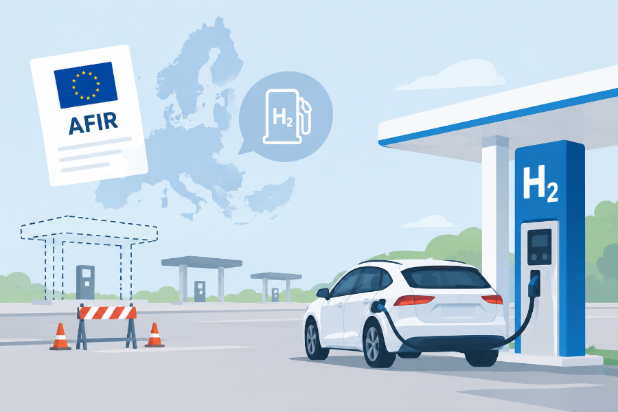 Výstavba vodíkových plnicích stanic – problém nejen pro EU